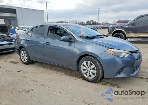 2015 Toyota Corolla L from USA, damaged, VIN 2T1BURHE4FC246520